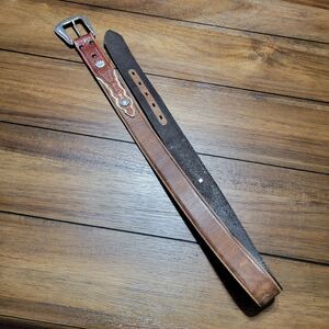 Larry Mahan Ladies Genuine Leather Western Belt - 38